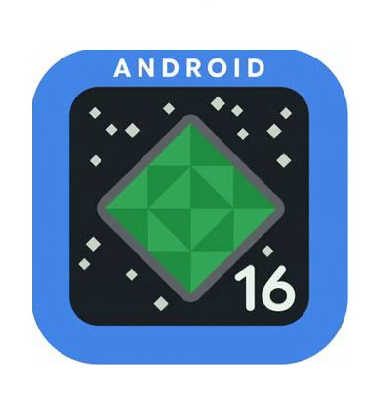 Logo Android 16